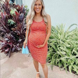 Sleeveless T-shirt Maternity Dress Isabel Maternity by Ingred & Isabel